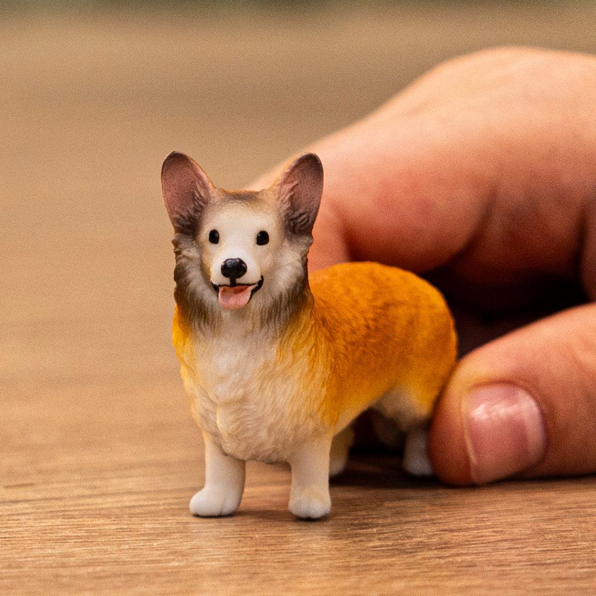 Schleich Farm World Welsh Corgi cane figure 13999