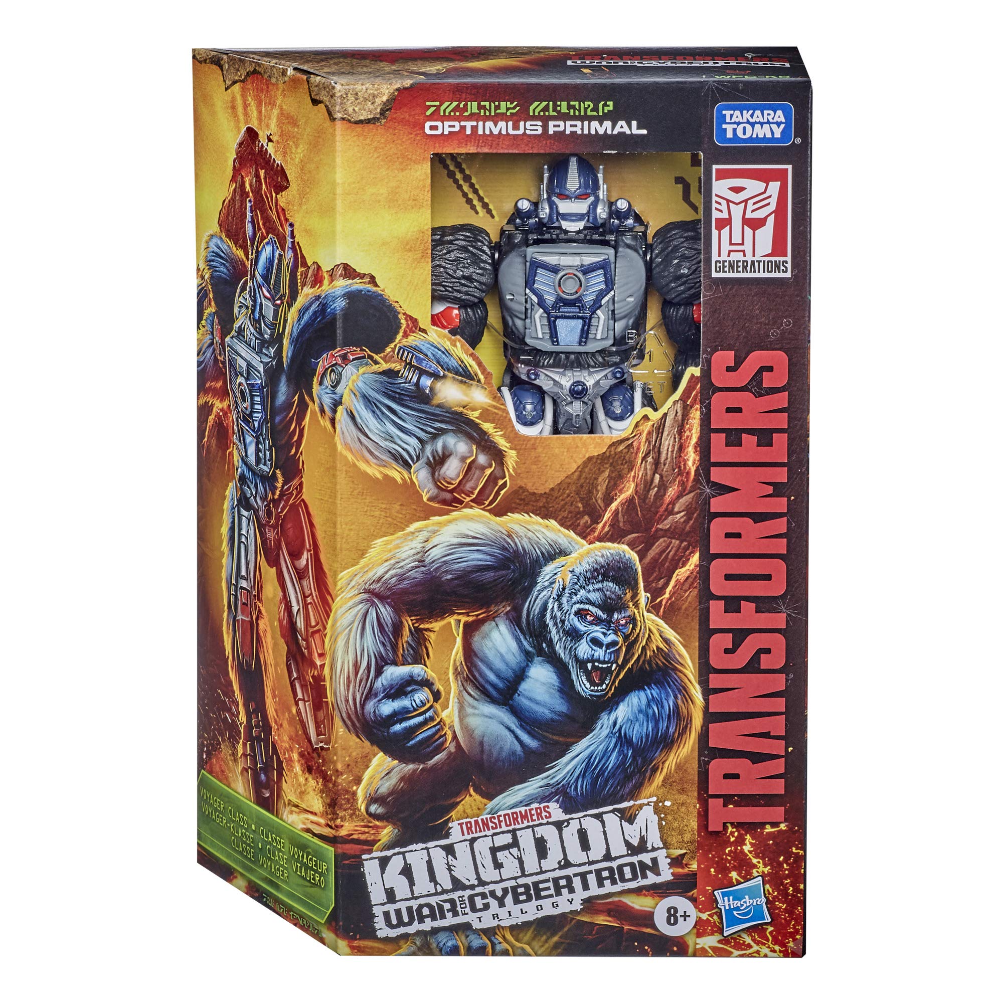 Hasbro Transformers Kingdom Optimus Primal action figure 17,5cm