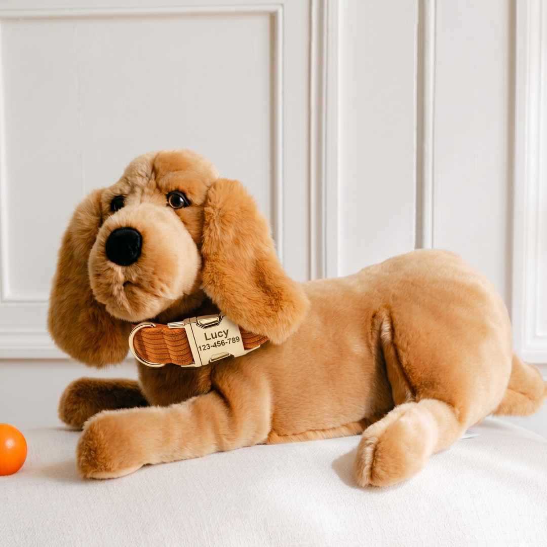 La Pelucherie Dogs Cocker Théo peluche cane Small 30 cm affettuoso