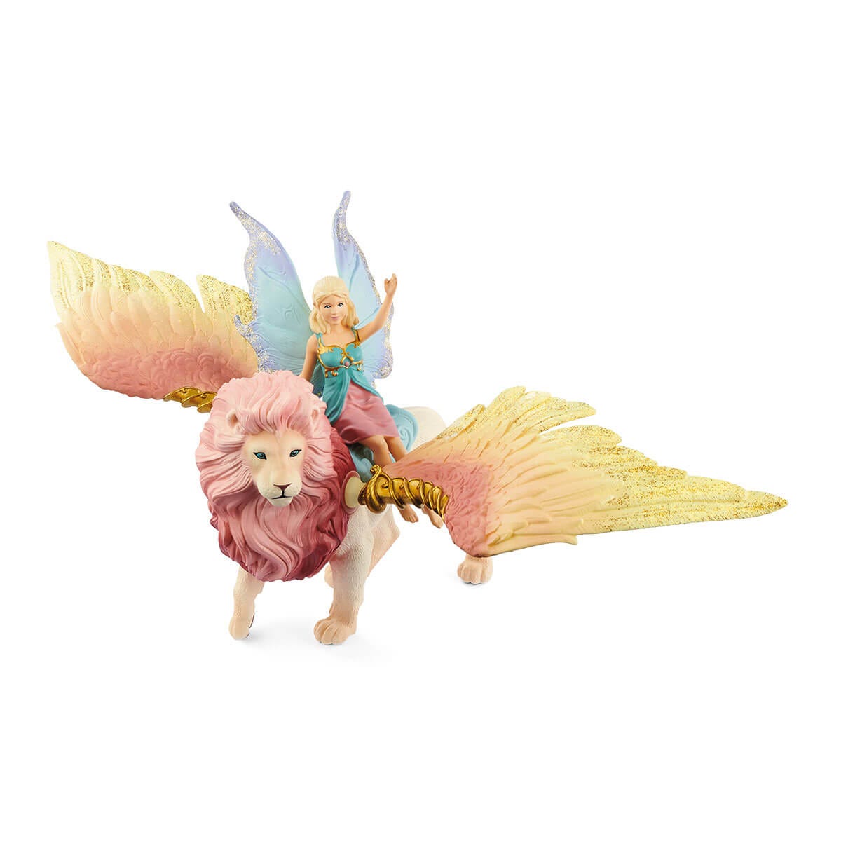 Schleich Bayala Fata su Leone Alato 70714 Statuina