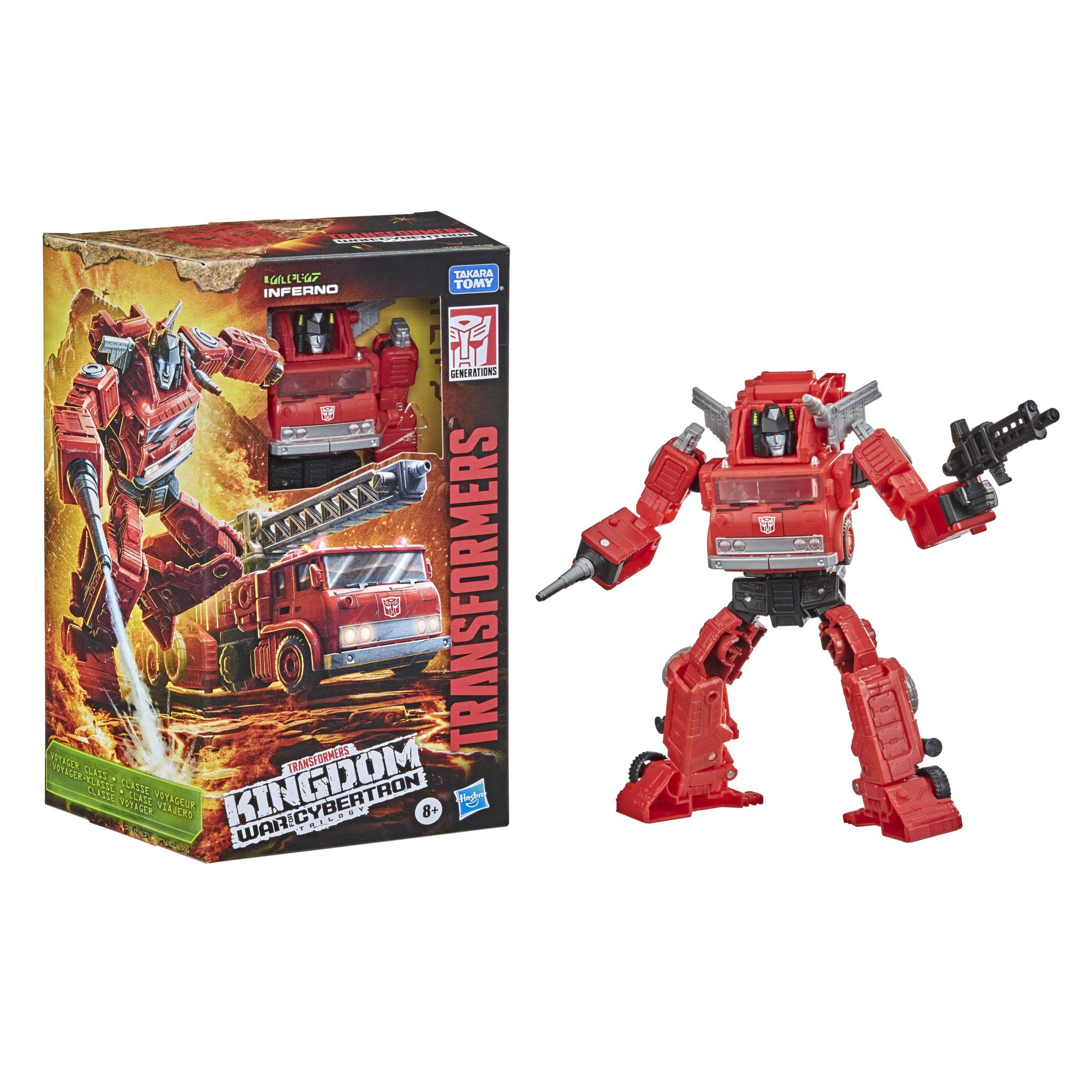 Transformers Kingdom WFC-K18 Inferno action figure 17,5 cm