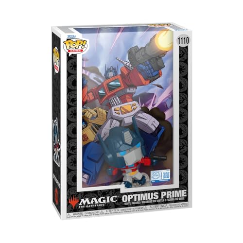Funko Pop Comic Cover Transformers Optimus Prime figura vinile