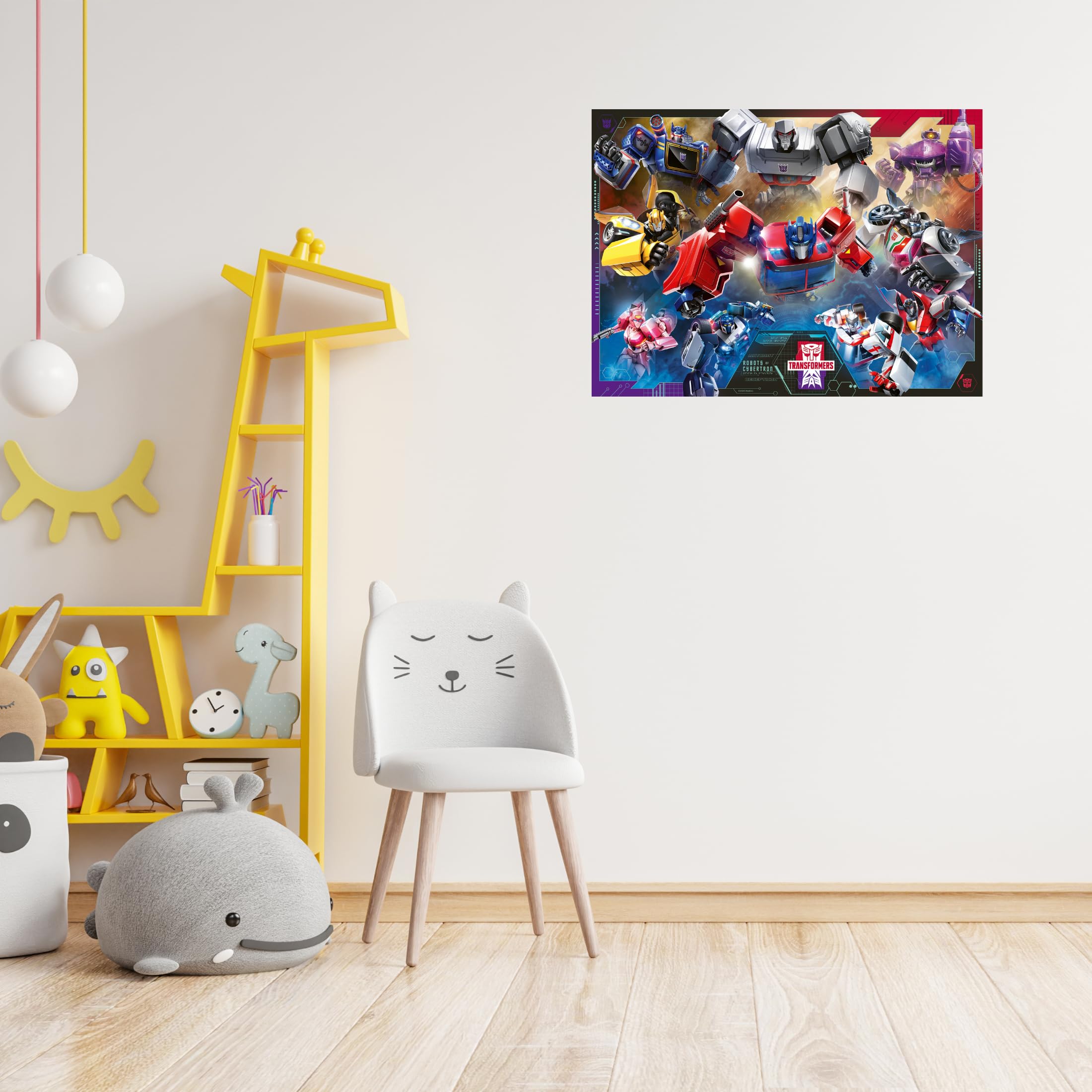 Ravensburger Transformers puzzle 100 pezzi XXL 6+ anni