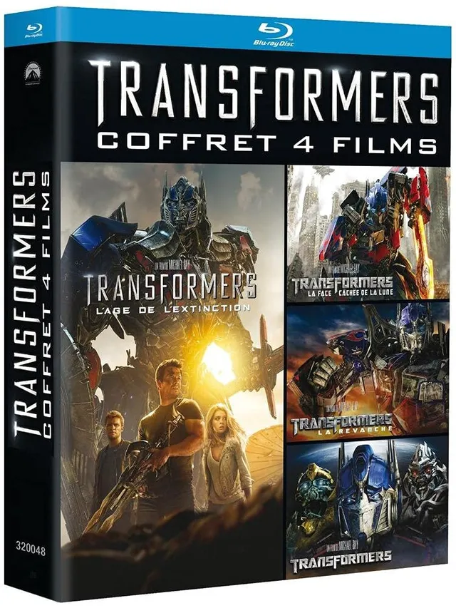 Transformers Cofanetto 4 Film DVD Saga Completa