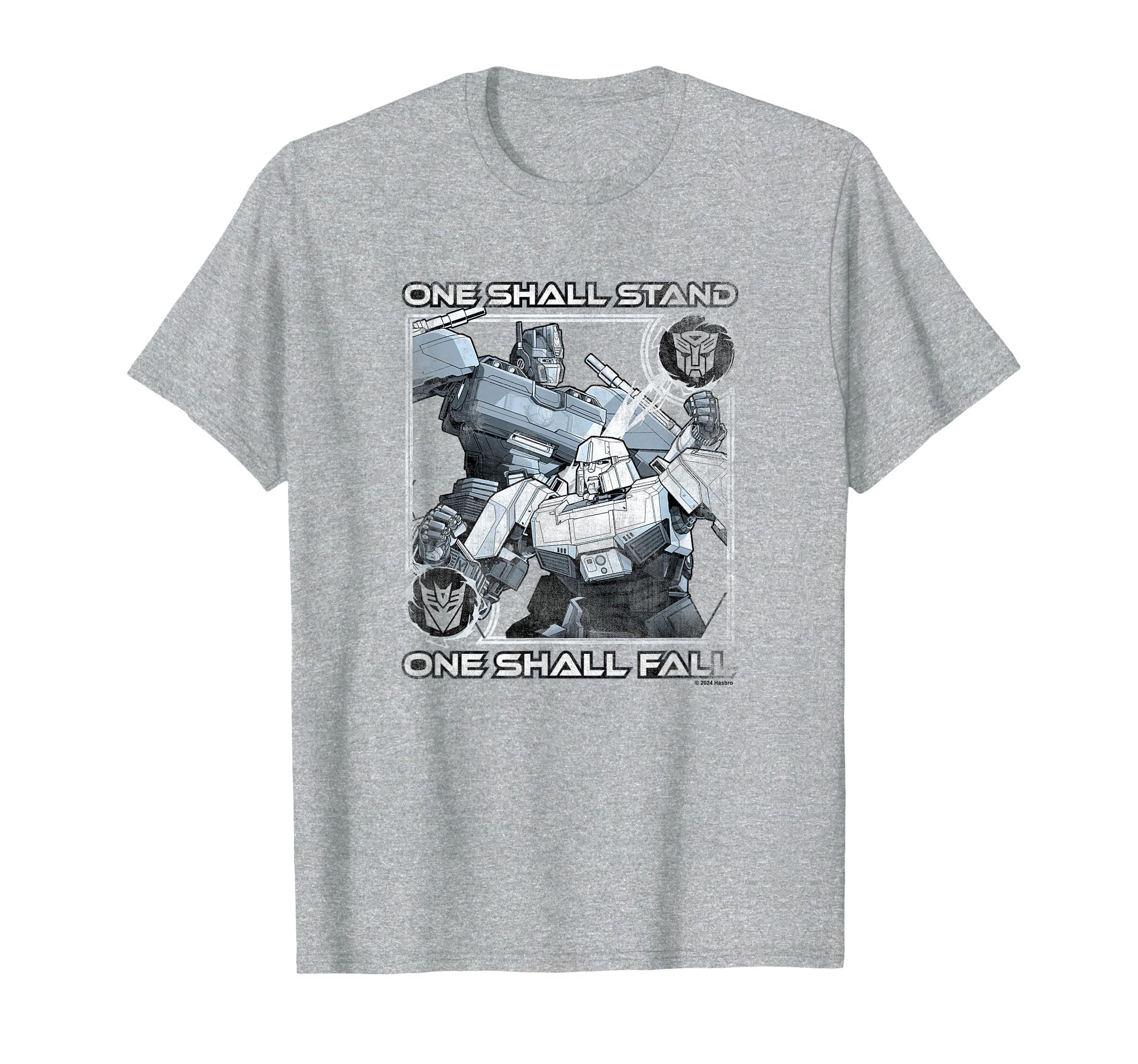 Transformers One Optimus Megatron Clash maglietta uomo bambino