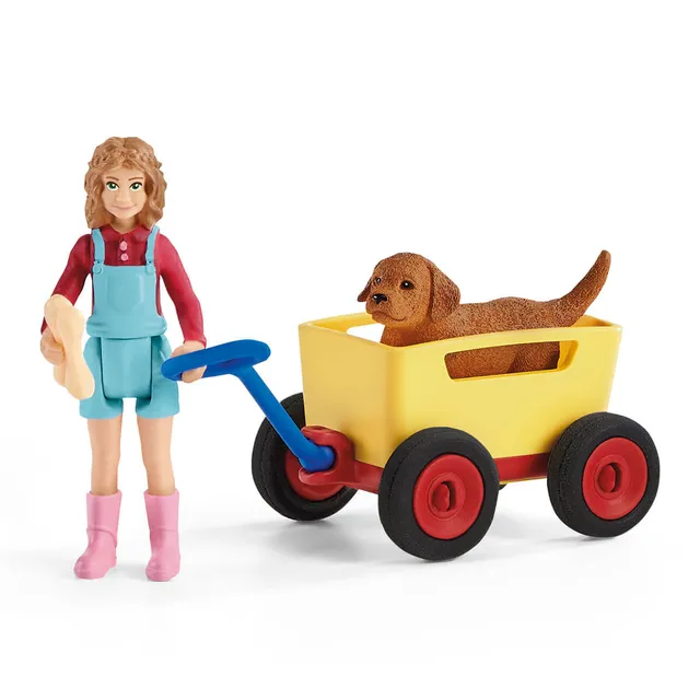 Schleich Horse Club Giro Carrozza Cuccioli 42543 set gioco
