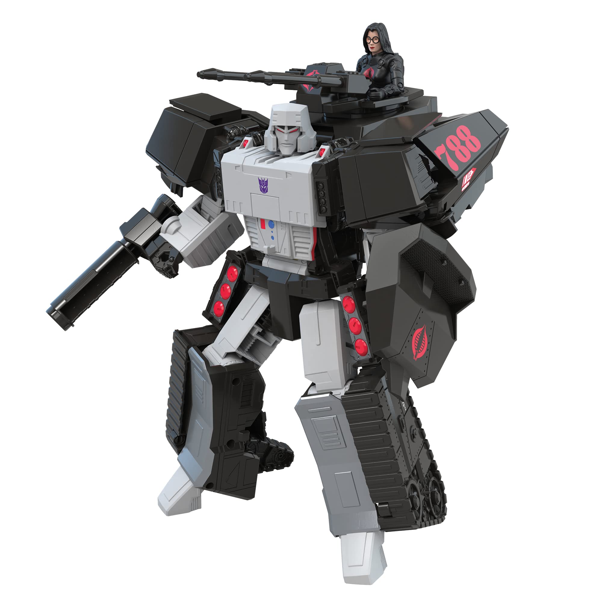 Transformers Generations Megatron H.I.S.S. Tank con Baronessa