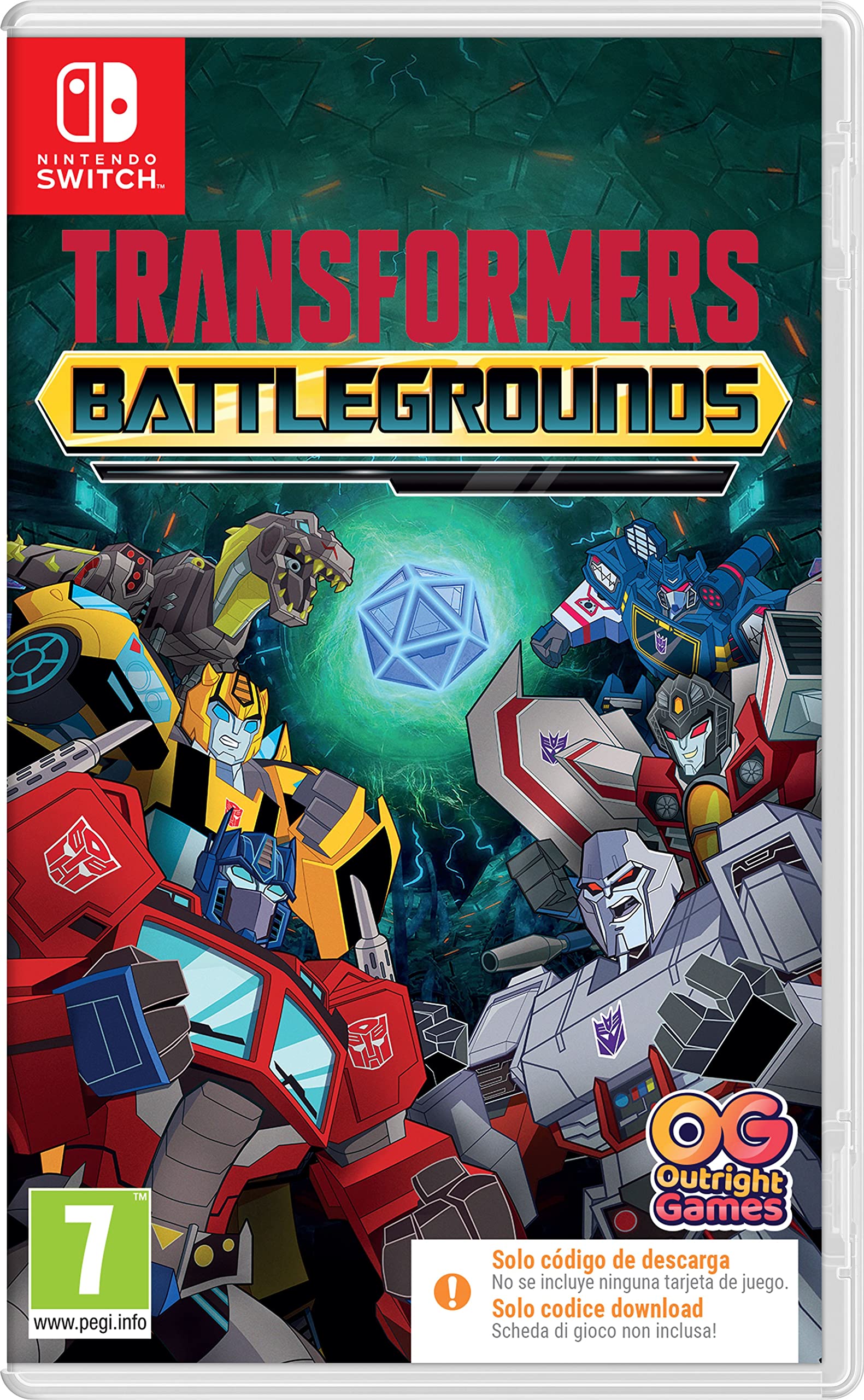 Transformers Battlegrounds gioco Switch codice download