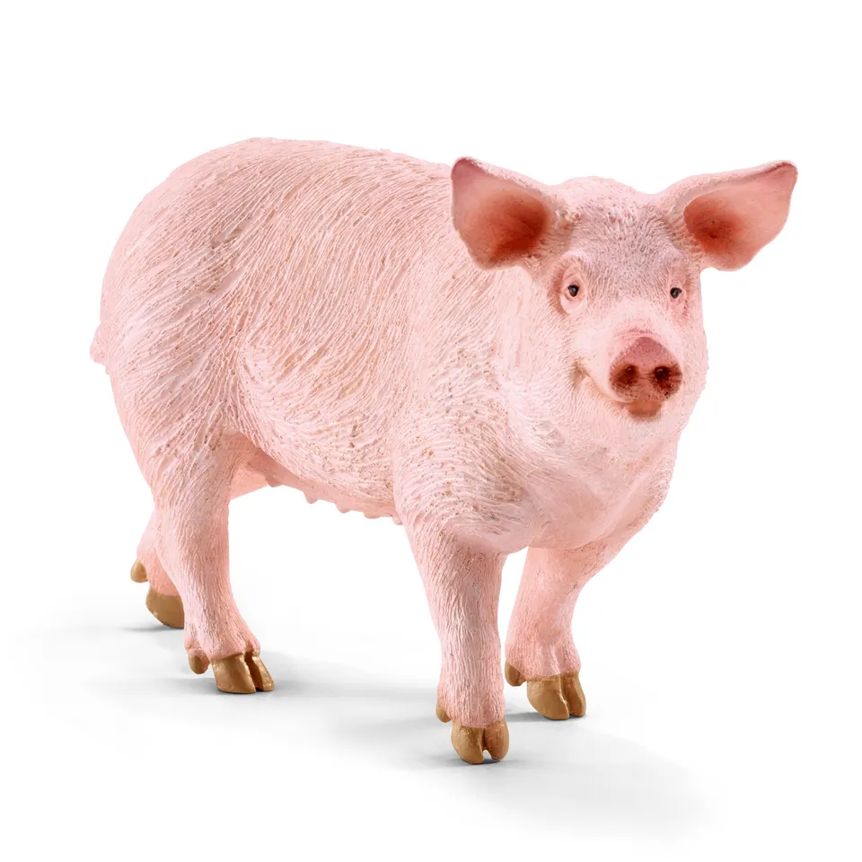Schleich Farm World 13782 maiale figure animale fattoria rosa