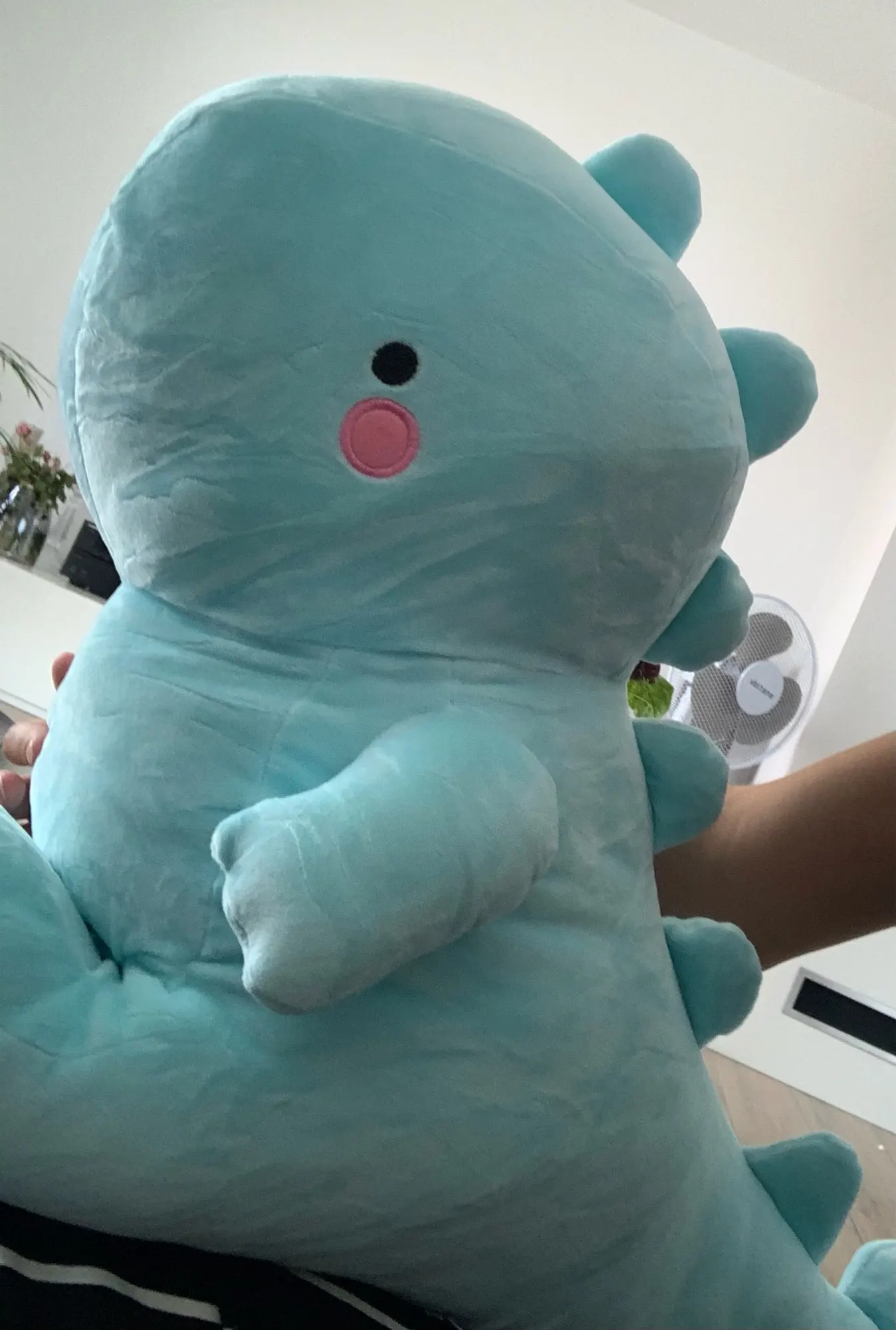 ToyalFriends Dinosauri Dino peluche 40cm rosa morbido