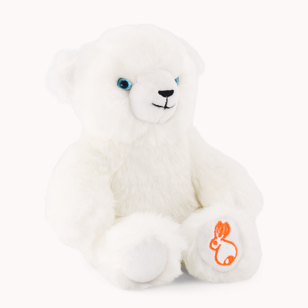 La Pelucherie Bears Orso Emile peluche bianco 25cm