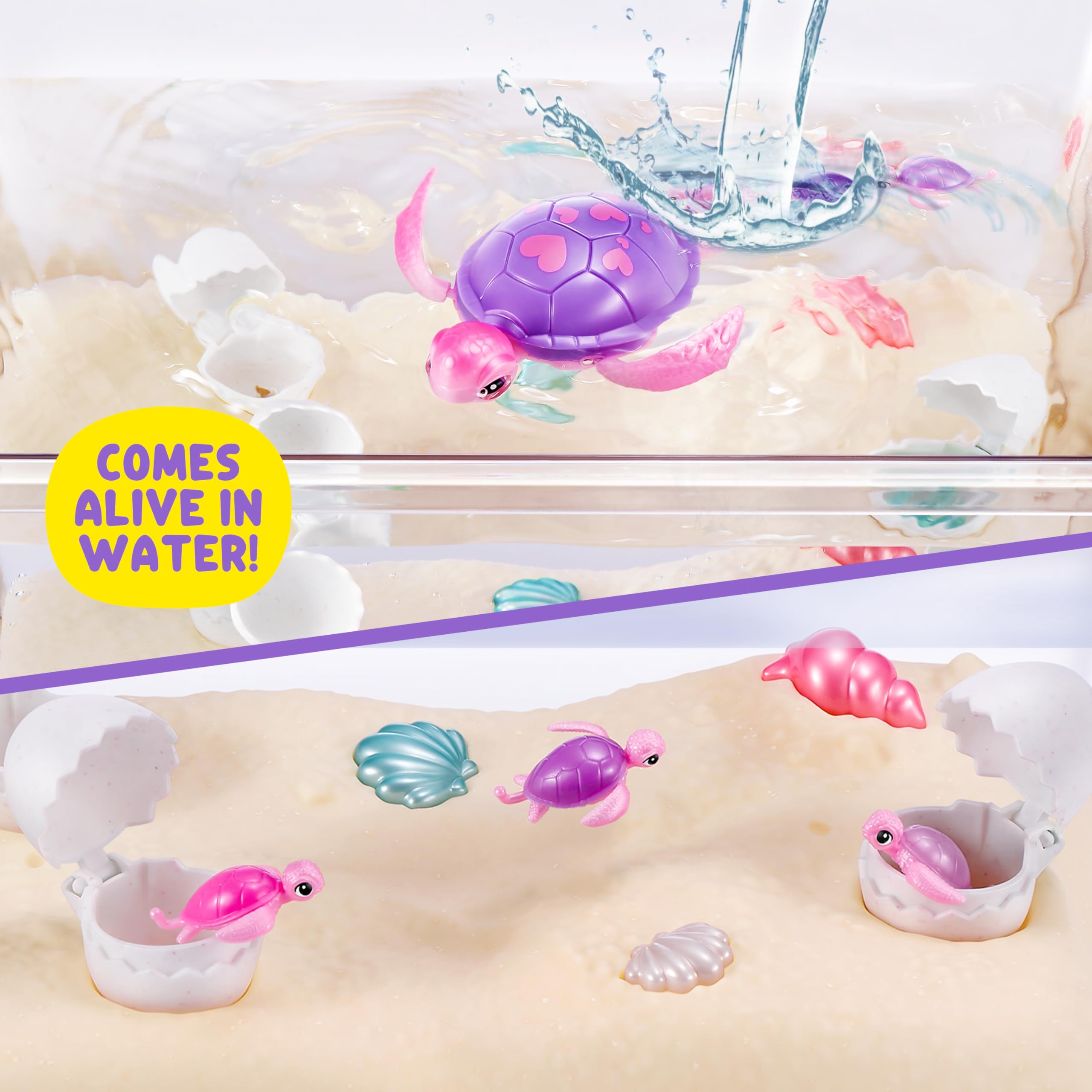 Pets Alive Mommy Turtle Surprise tartaruga robot con uova