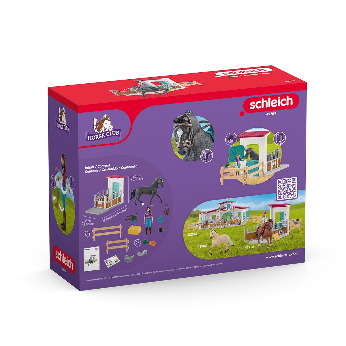Schleich Horse Club Box Cavalli 42709 con Lisa e Storm