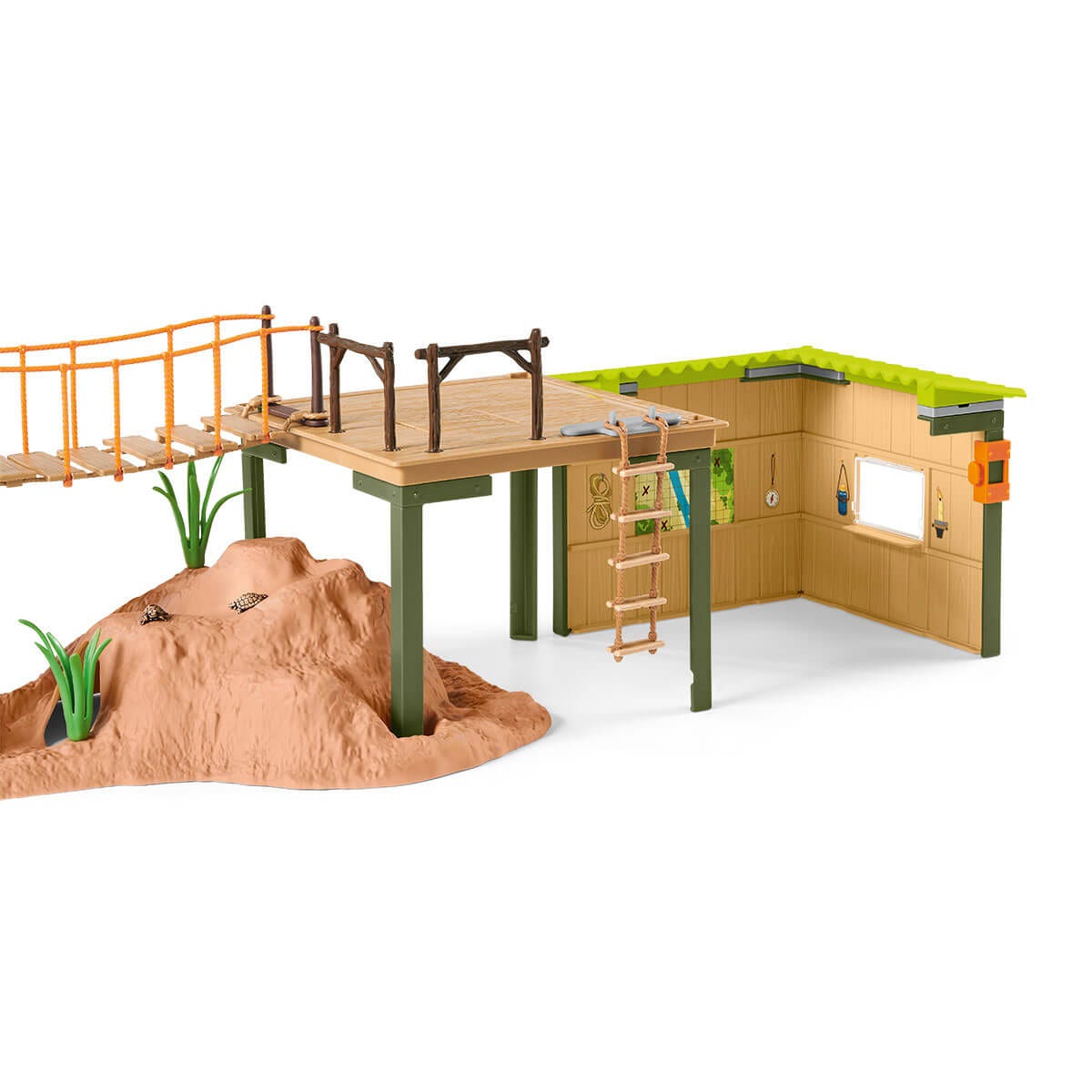 Schleich Wild Life Stazione Avventura Ranger 42594 playset