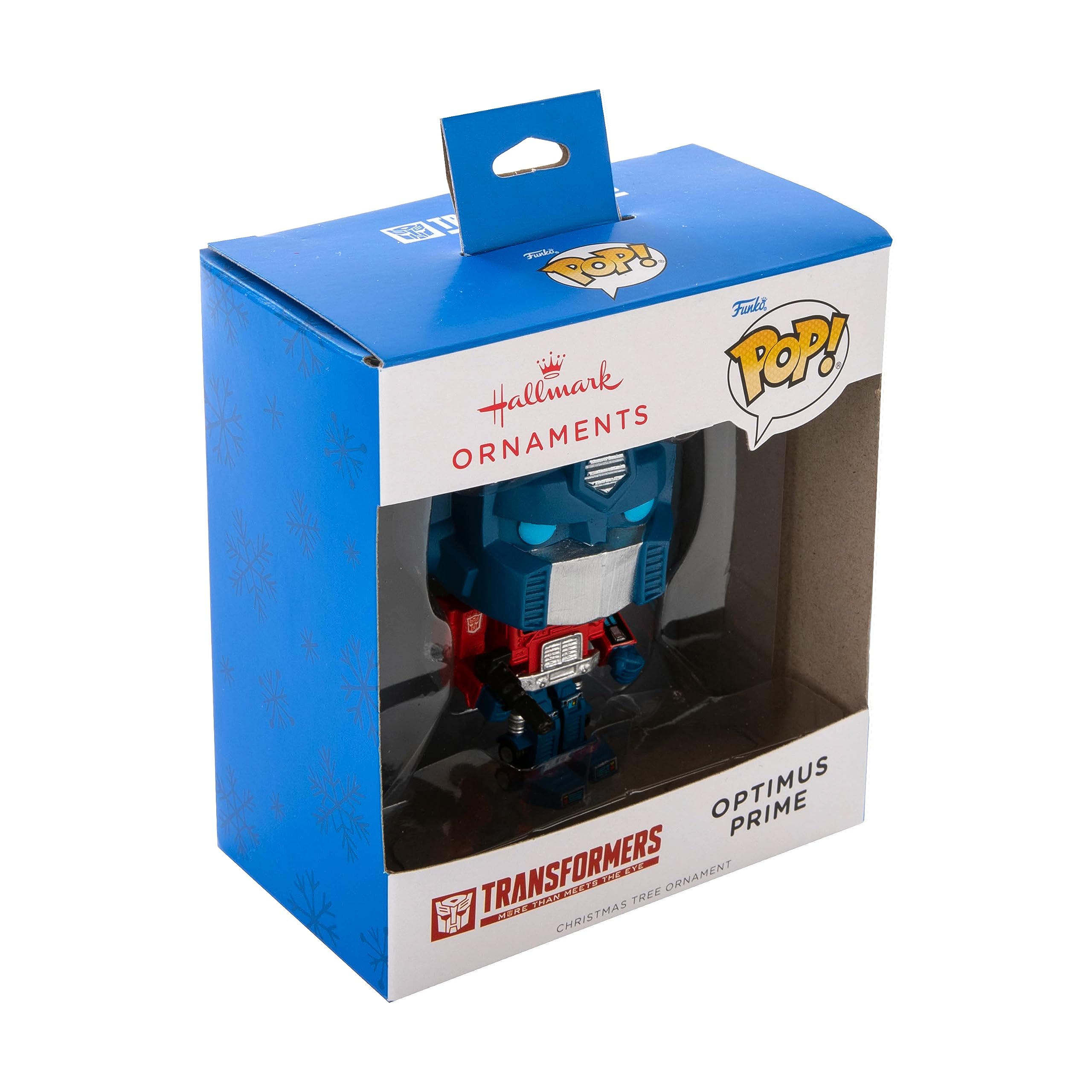 Transformers Optimus Prime ornamento natalizio Funko Pop 9 cm resina