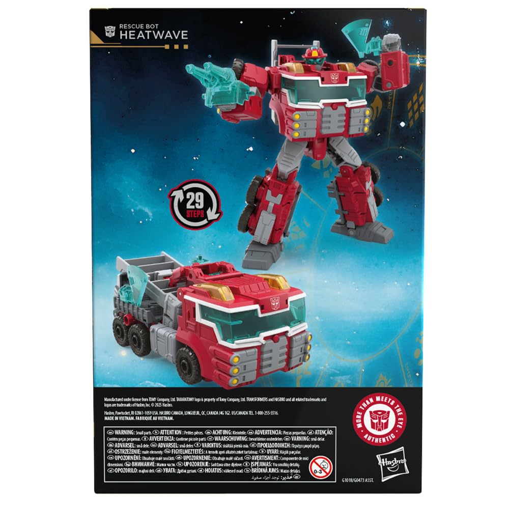 Transformers Age of the Primes Heatwave action figure 17,5 cm