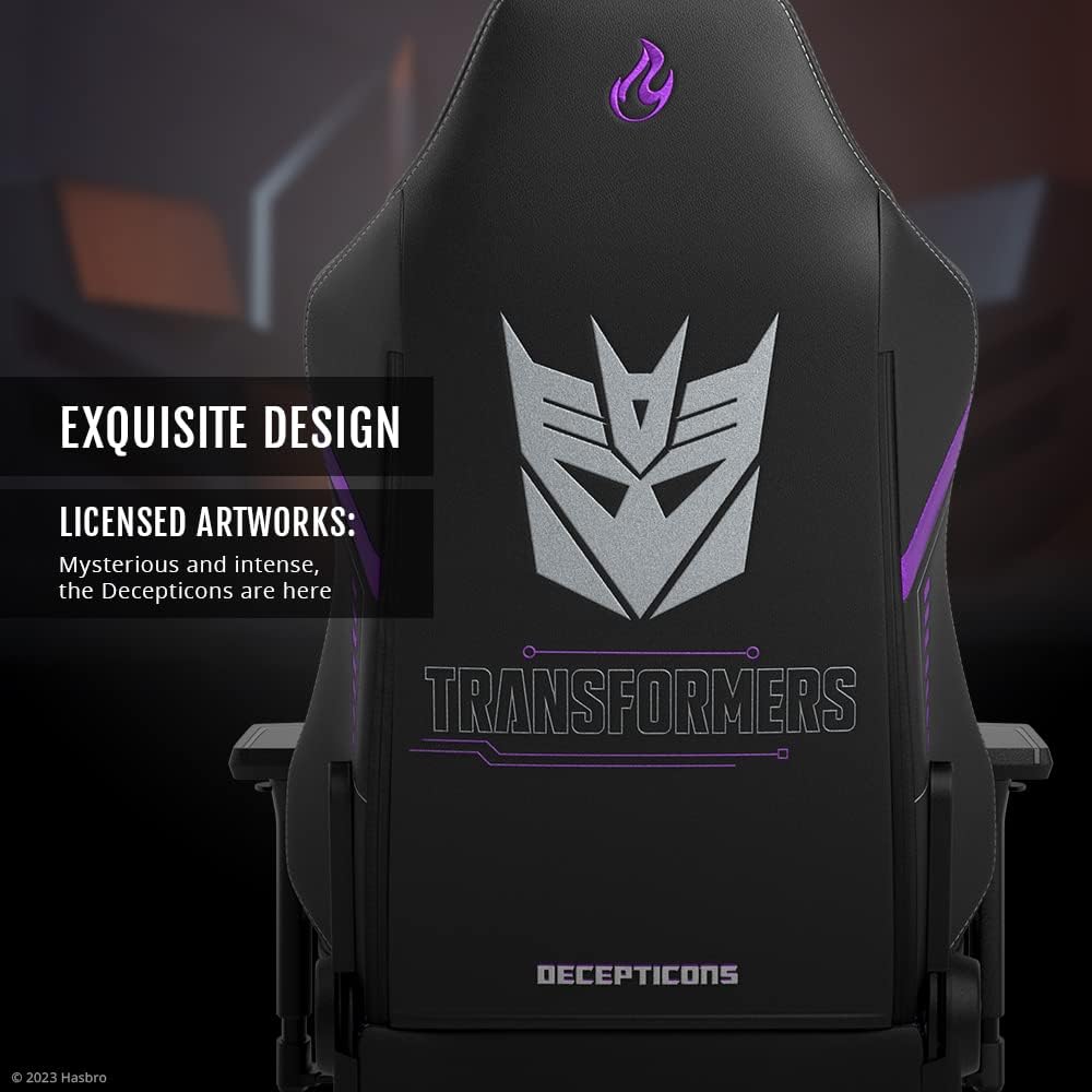 Nitro Concepts X1000 sedia gaming Decepticons nera