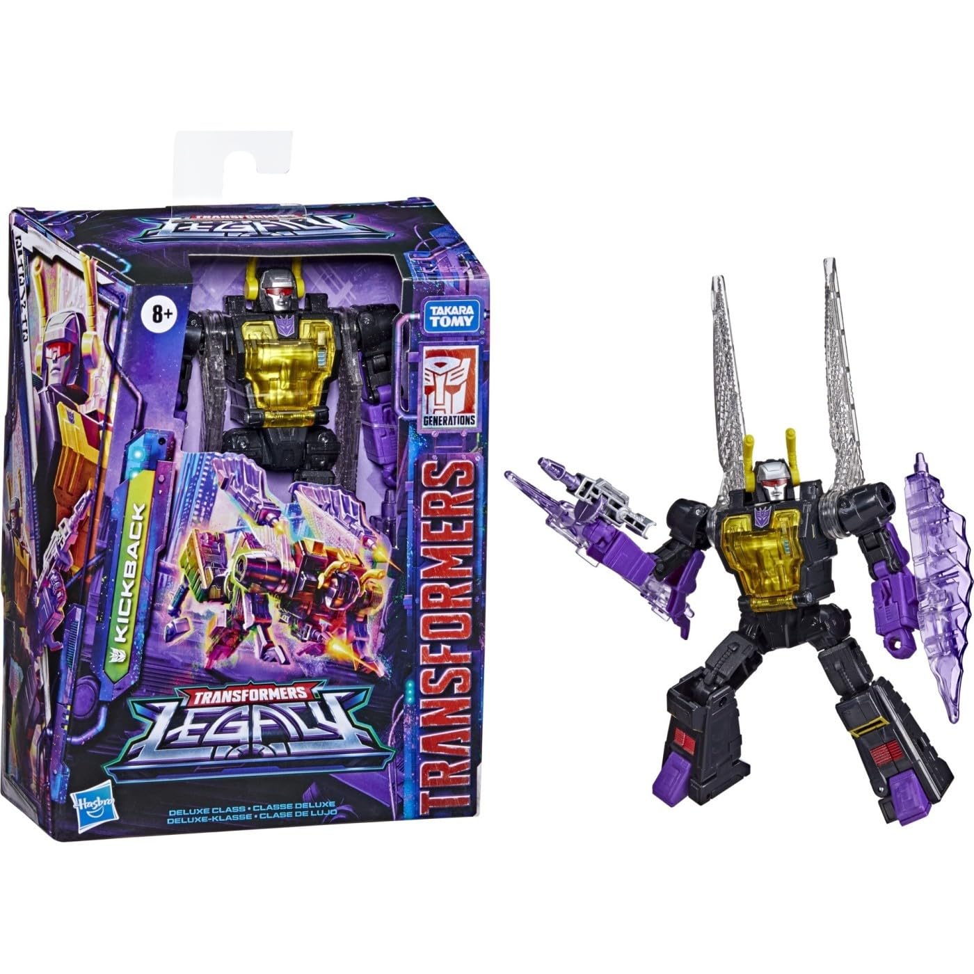 Transformers Legacy Kickback Deluxe action figure 14 cm G1