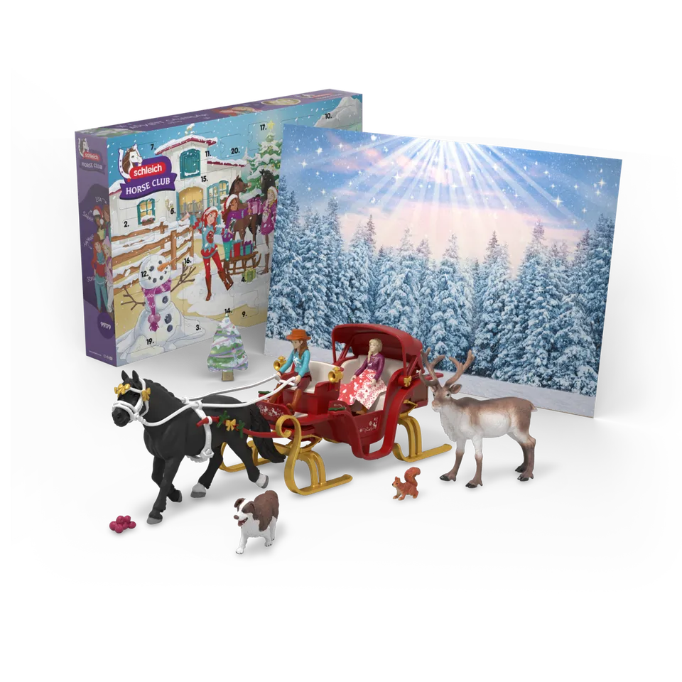 Schleich Horse Club 99179 calendario avvento slitta 2025