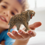 Schleich Wild Life Tigre dai denti a sciabola Smilodon giocattolo