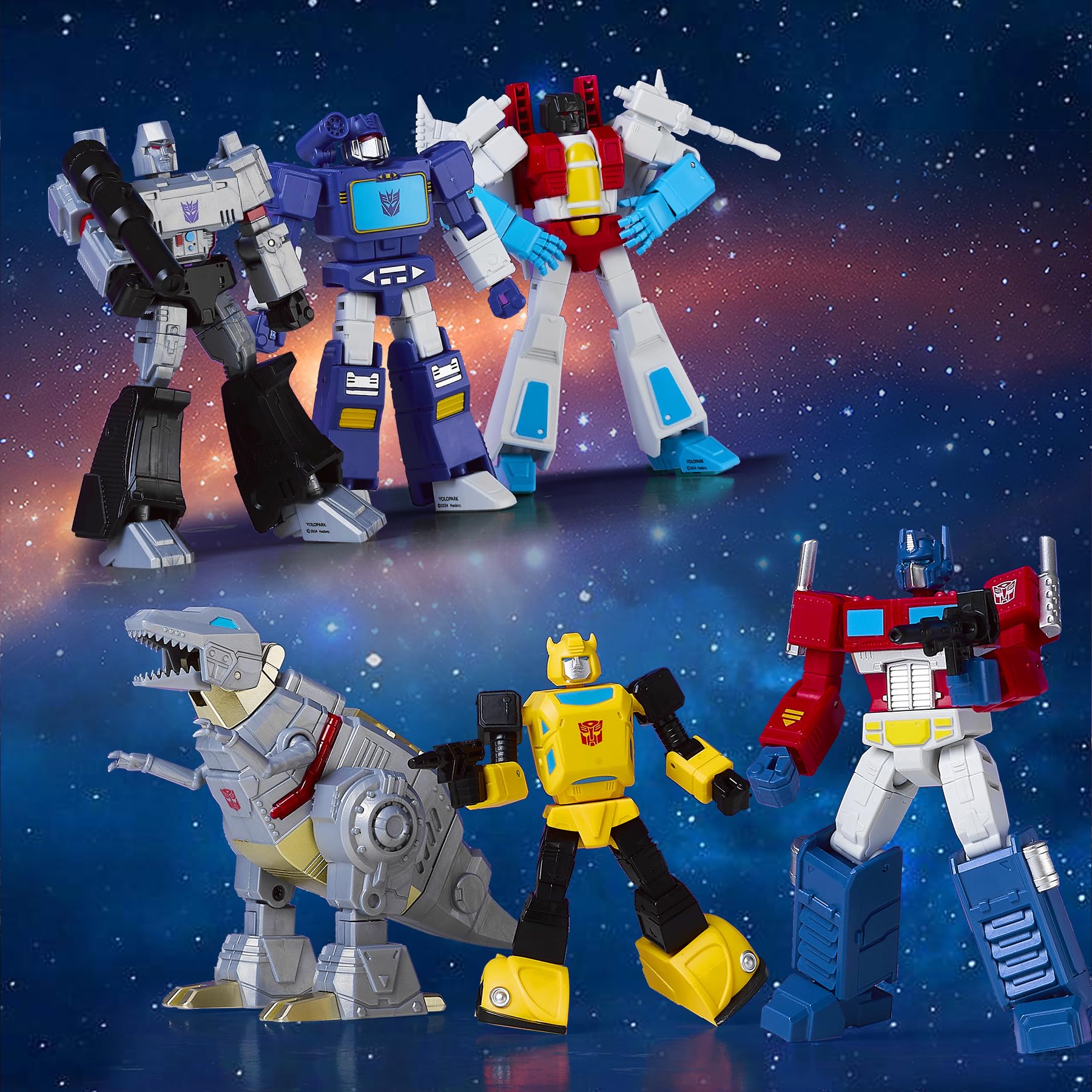 Transformers G1 action figure set 6 pezzi 12 cm