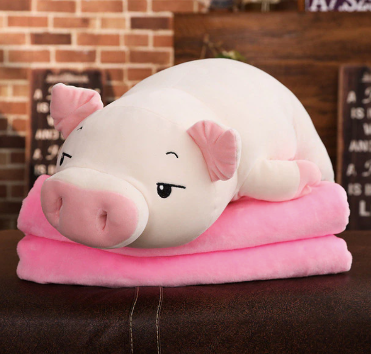 ToyalFriends More Animals maialino peluche rosa occhi aperti 40 cm