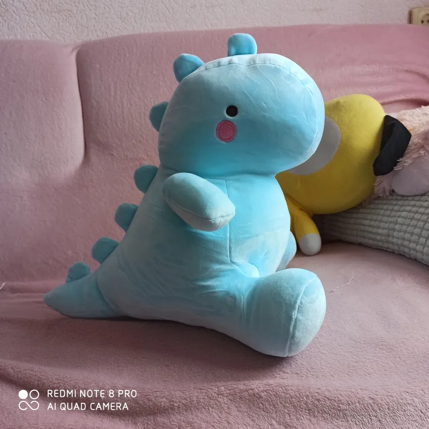 ToyalFriends Dinosauri Dino peluche 40cm rosa morbido