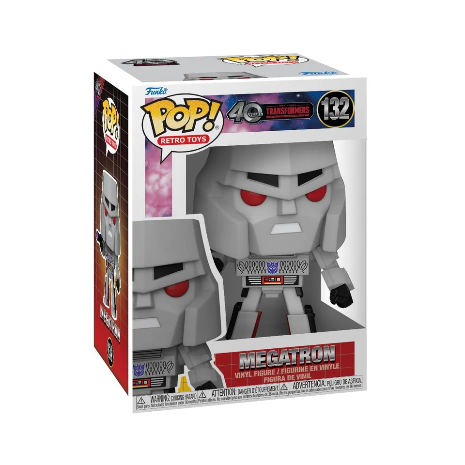 Funko Pop! Transformers G1 Megatron Figura Vinile 9,5 cm