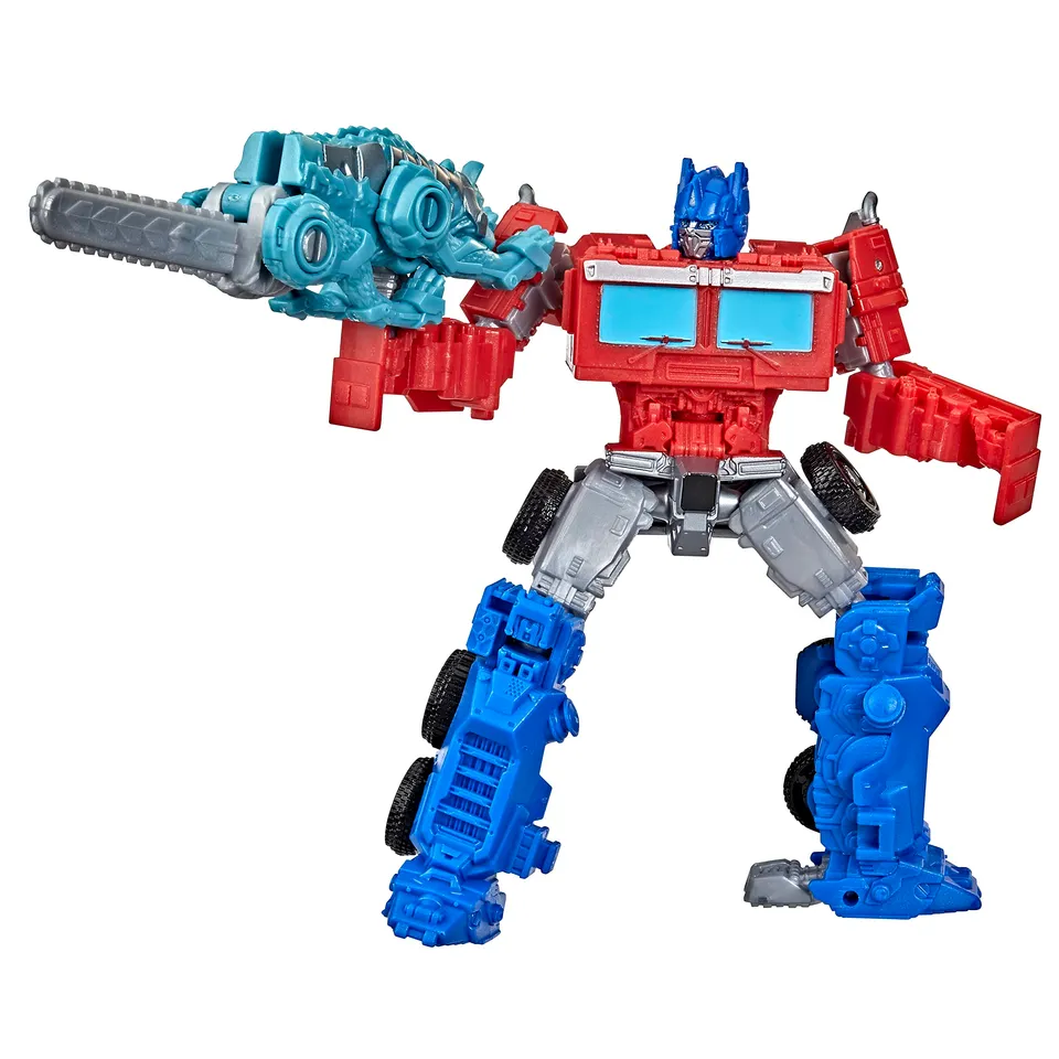 Transformers Rise of the Beasts Weaponizers Optimus Prime Chainclaw pack 2pz