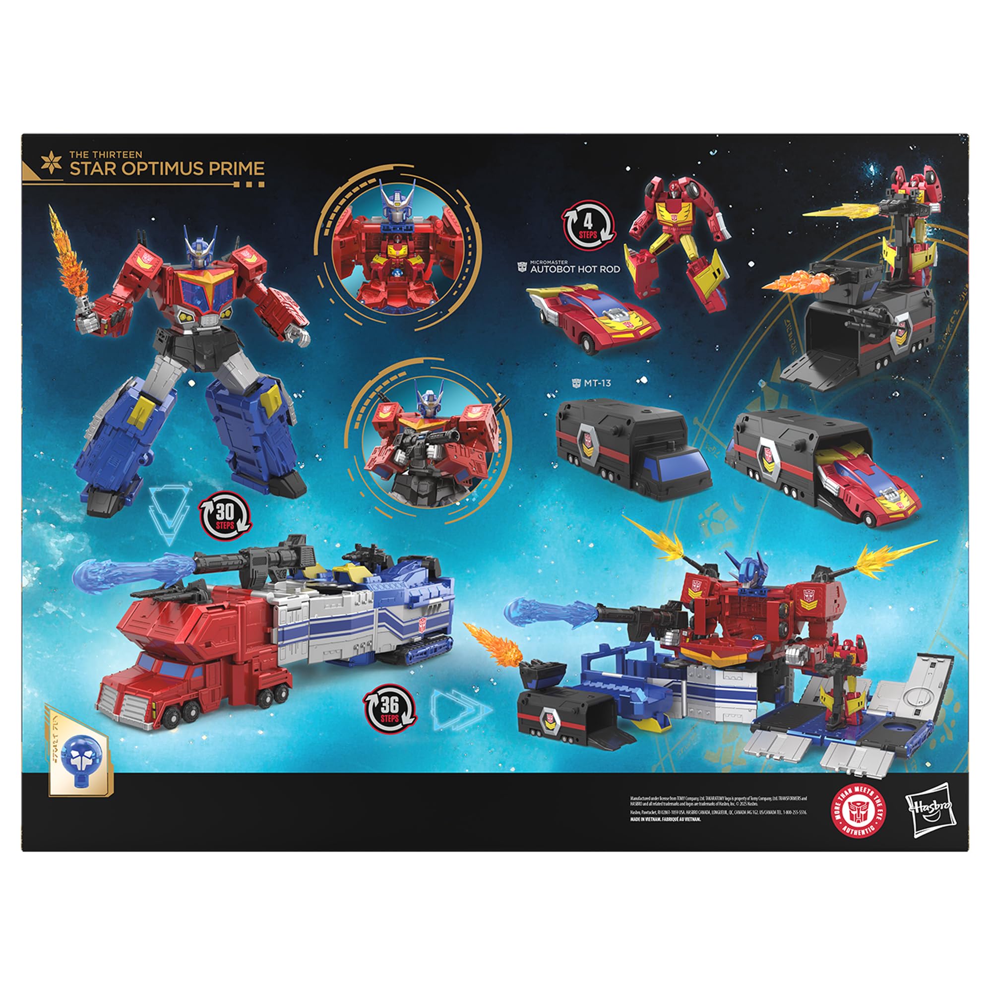 Transformers Age of the Primes Star Optimus Prime action figure 38 cm