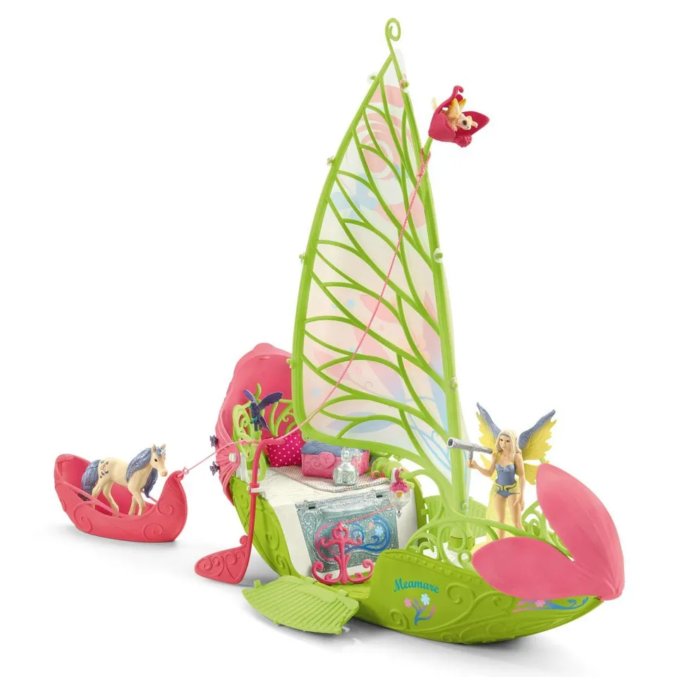 Schleich Bayala Magica barca dei fiori di Sera 42444 playset elfi