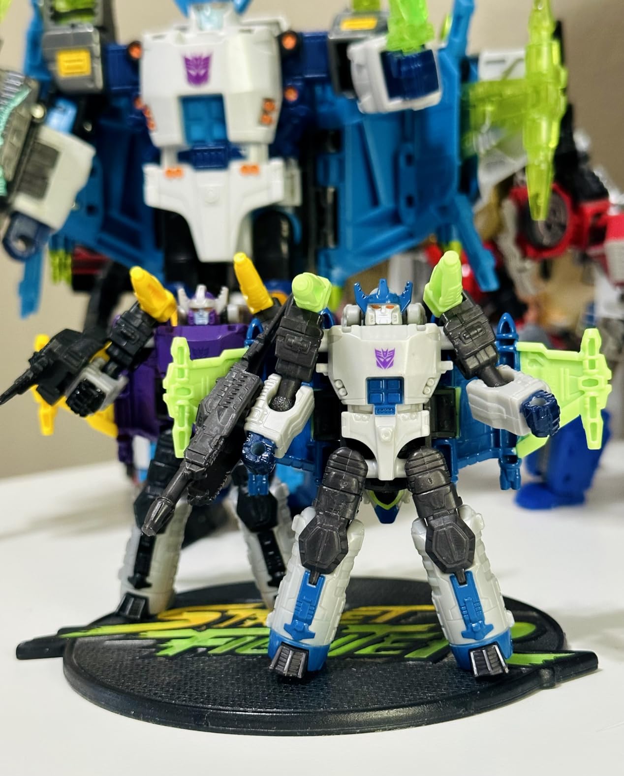 Transformers Legacy United Megatron Energon action figure 8,5 cm
