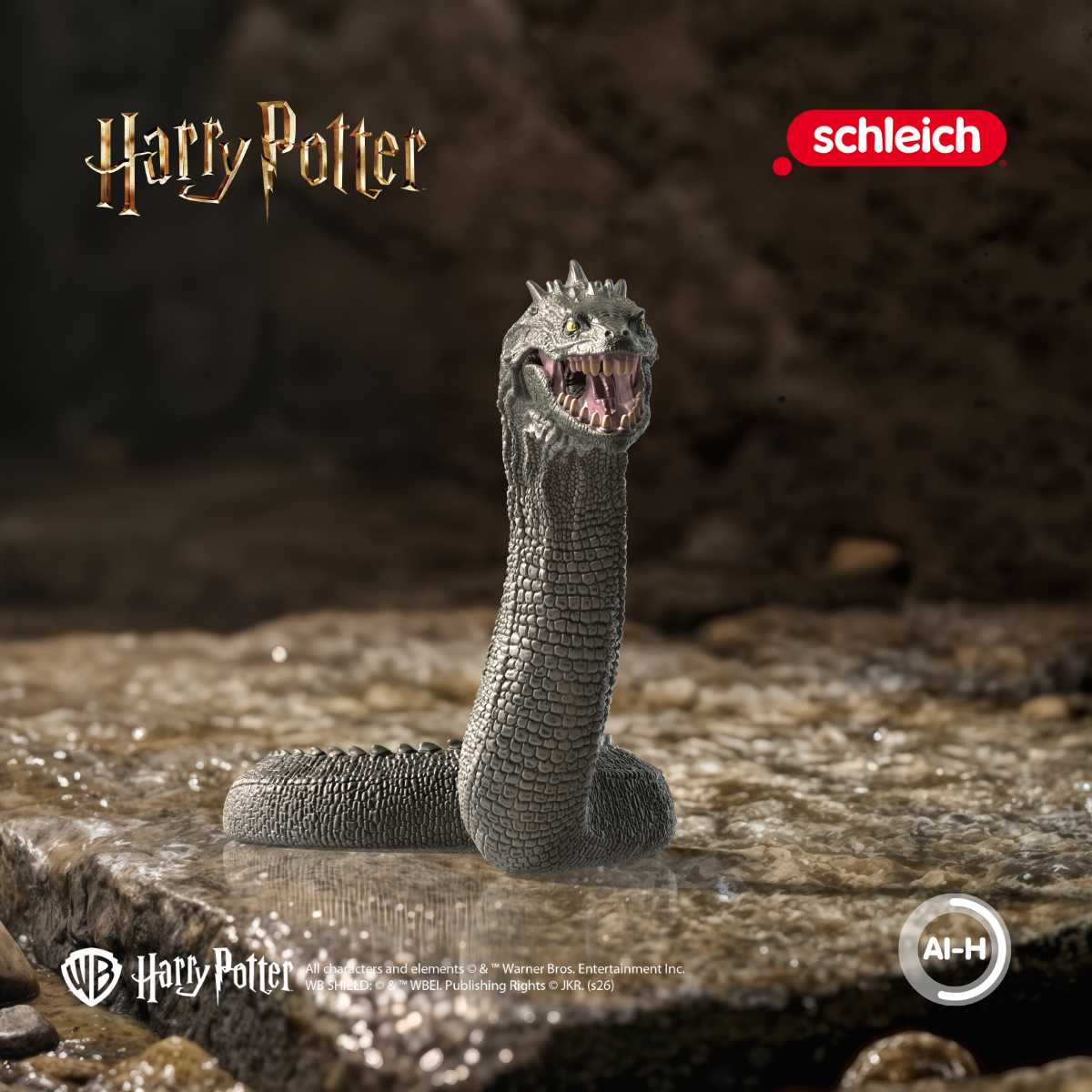 Schleich Harry Potter Basilisco 14995 action figure serpente