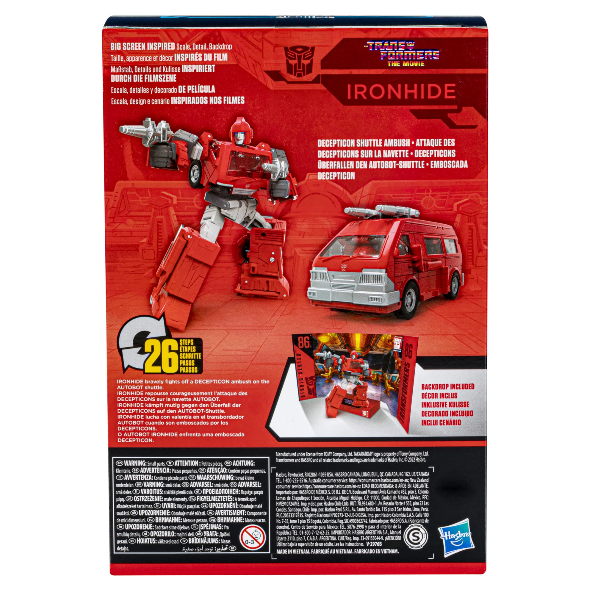 Transformers Studio Series 86-17 Voyager Ironhide 16,5 cm