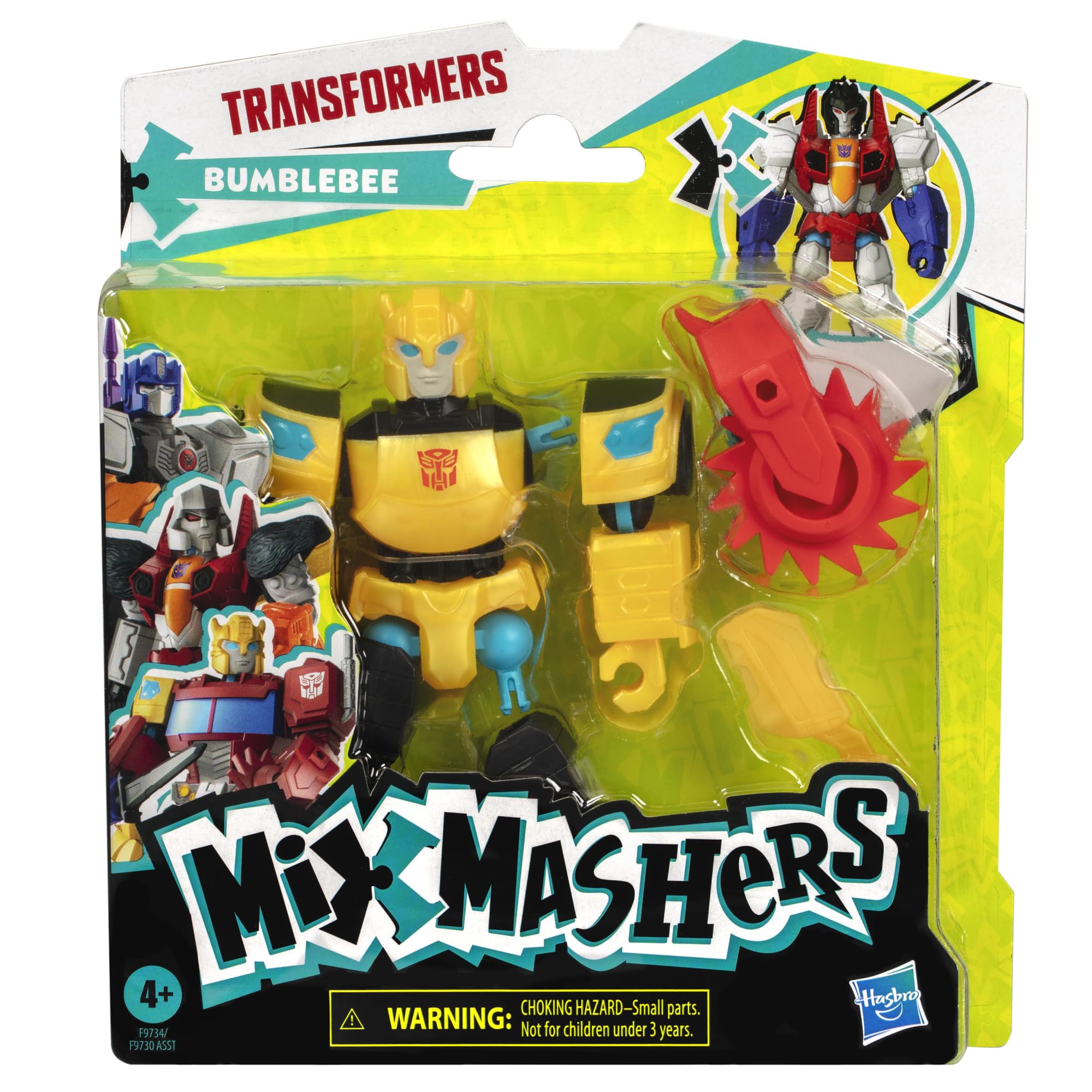 Transformers MixMashers Bumblebee action figure componibile