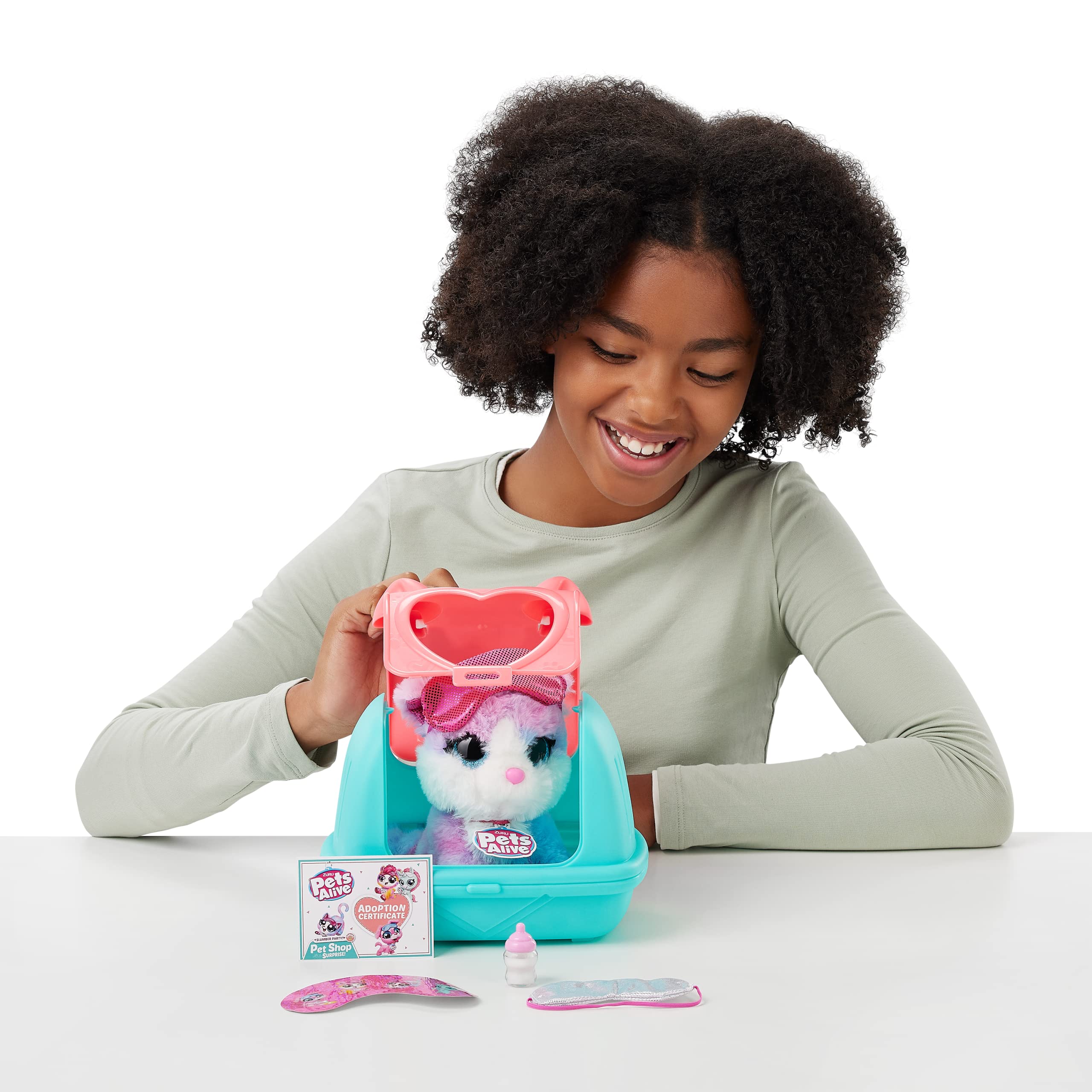 Pets Alive Pet Shop Surprise Gattino Serie 2 peluche parla e ripeti
