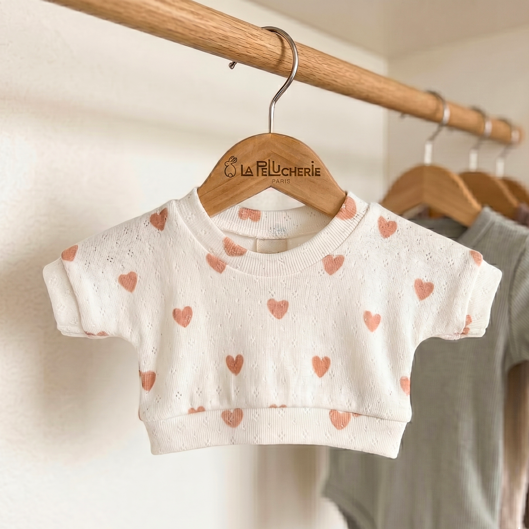 La Pelucherie The Wardrobe Blueberry Set vestito peluche top Mirtilli