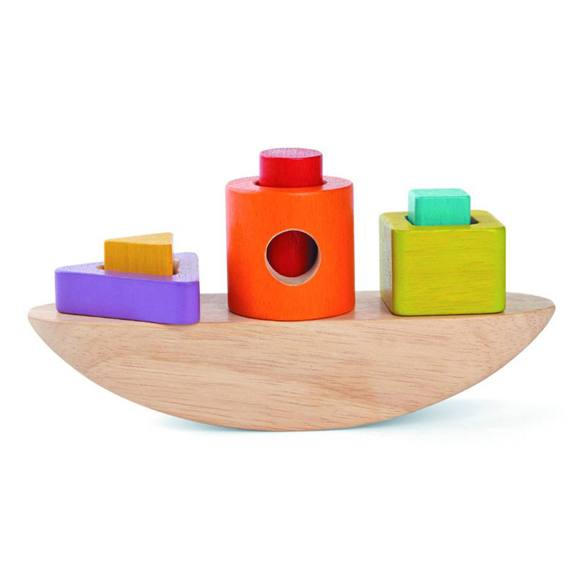 Kreativa Shape Sorters Boat Sorter gioco incastri barca legno