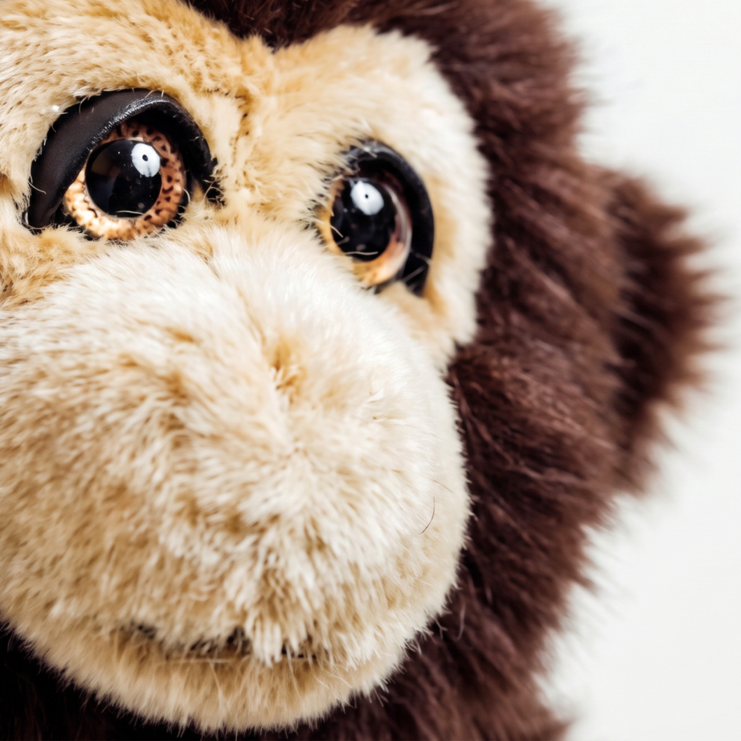 La Pelucherie Jungle Scimmia Marcel peluche 55cm