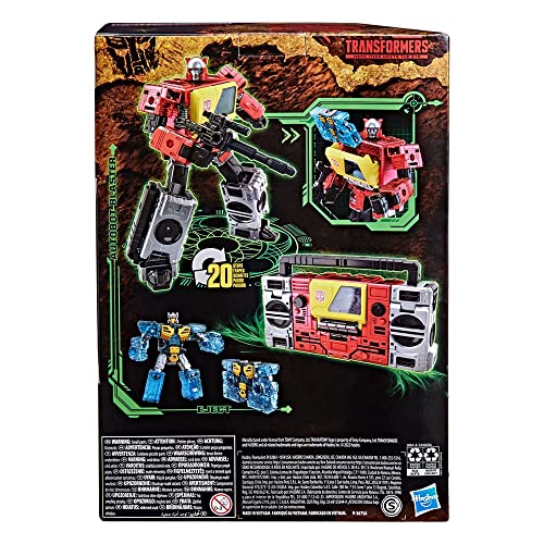 Transformers Kingdom Blaster WFC-K44 action figure 18 cm con Eject