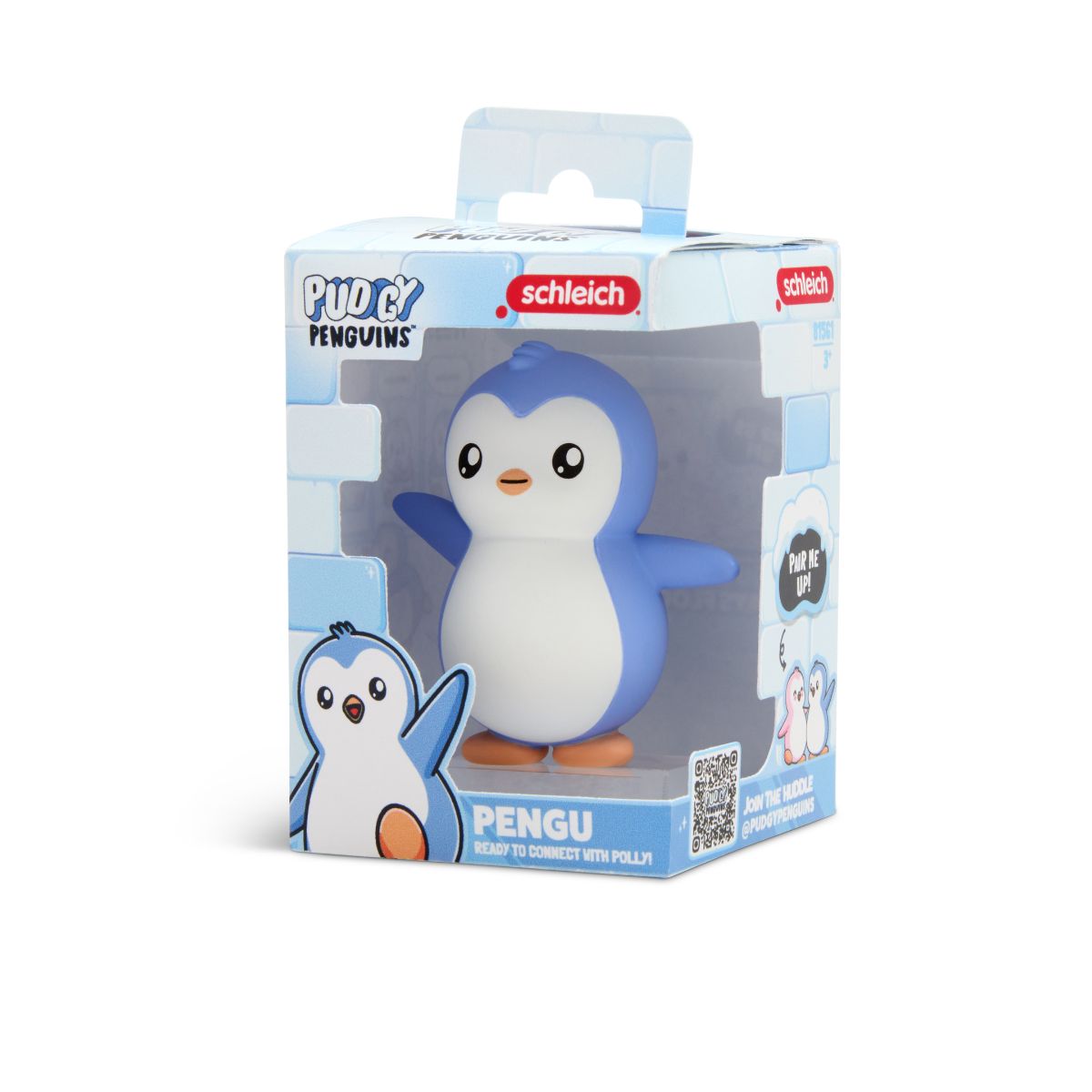 Schleich Wild Life 81561 Pax Pengu pinguino soft-touch