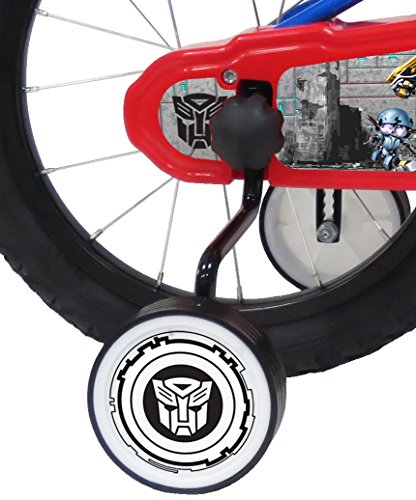 Transformers bici bambino 16 pollici blu 4-6 anni rotelle