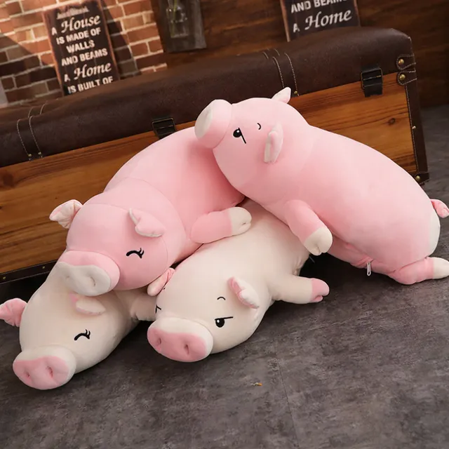 ToyalFriends More Animals maialino peluche rosa occhi aperti 40 cm