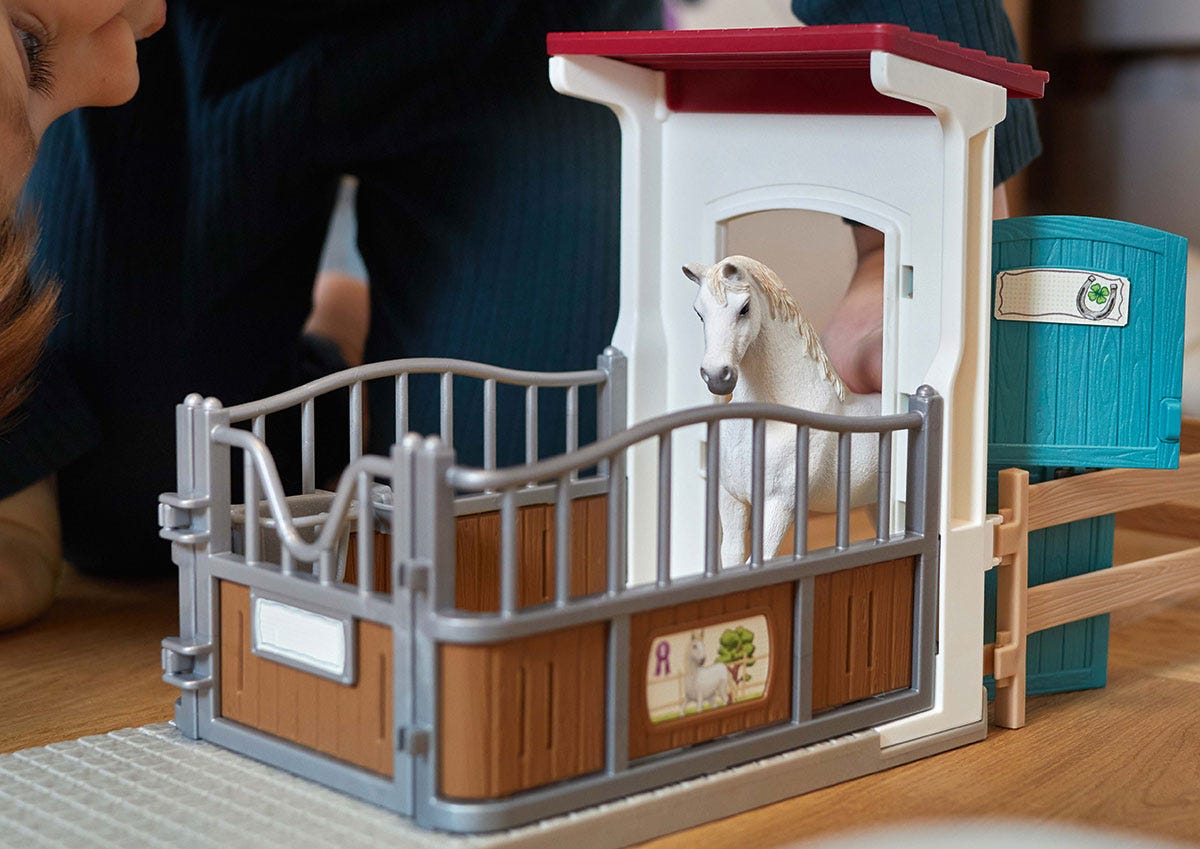 Schleich Horse Club Box dei Cavalli 42569 stalla giocattolo
