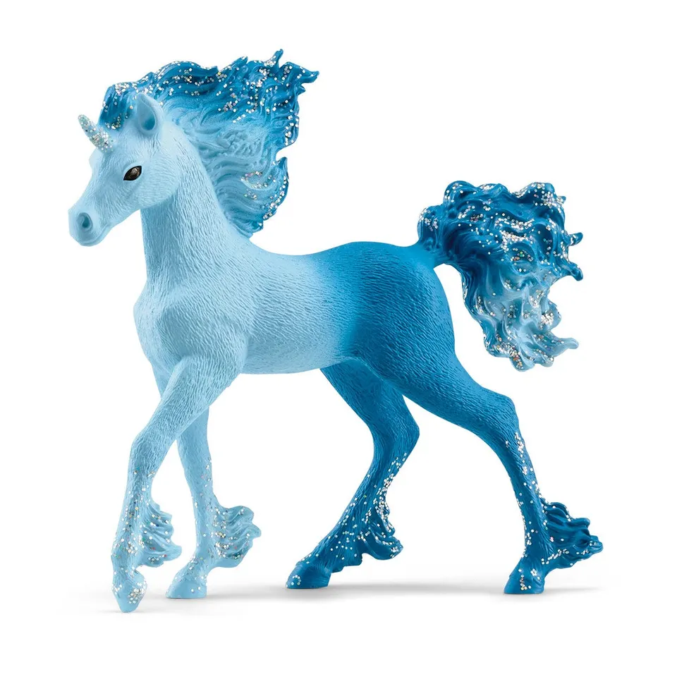 Schleich Bayala Puledro unicorno marino di fiamma Elementa 70758 figura