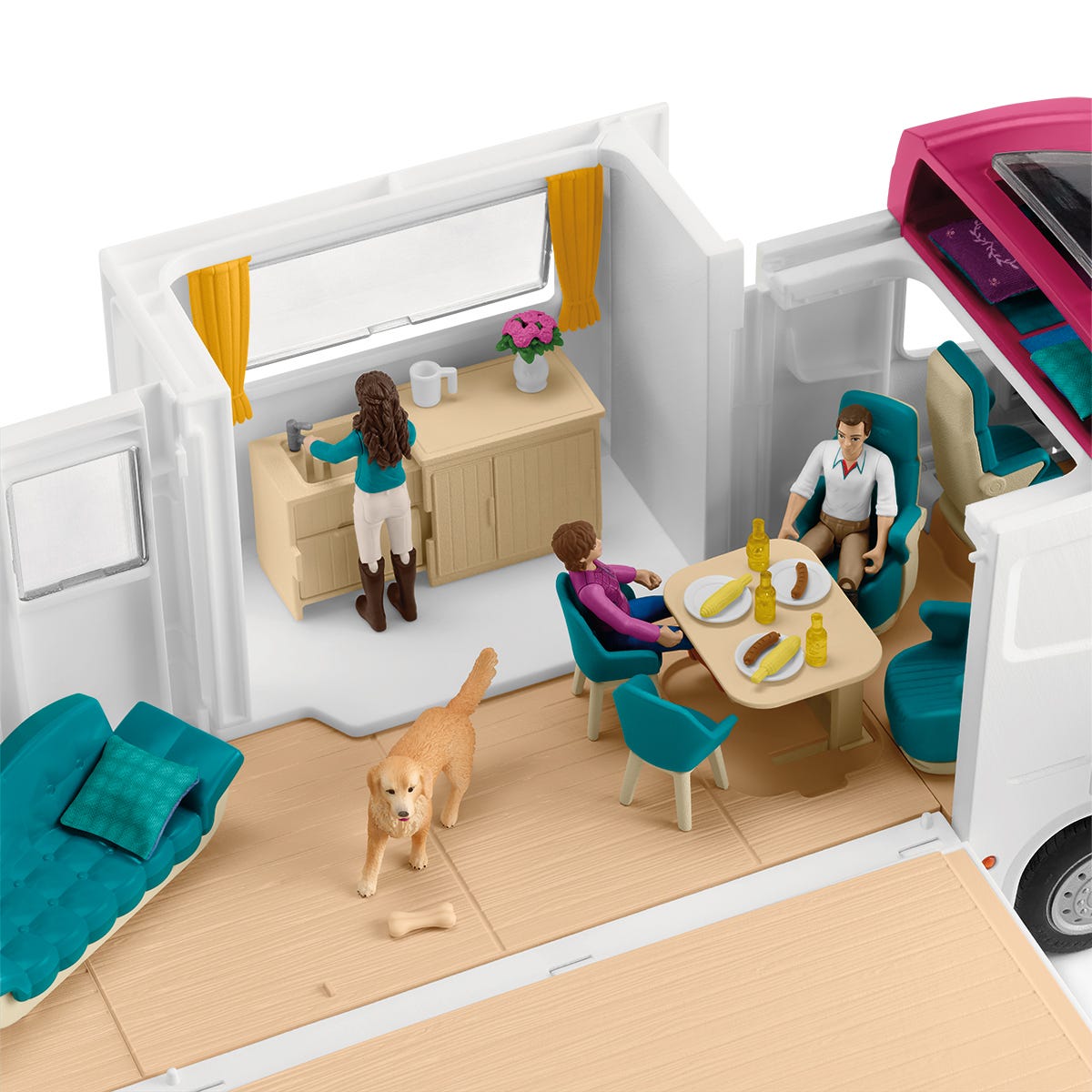 Schleich Horse Club Van Trasporto Cavalli Playset 42619 Lisa