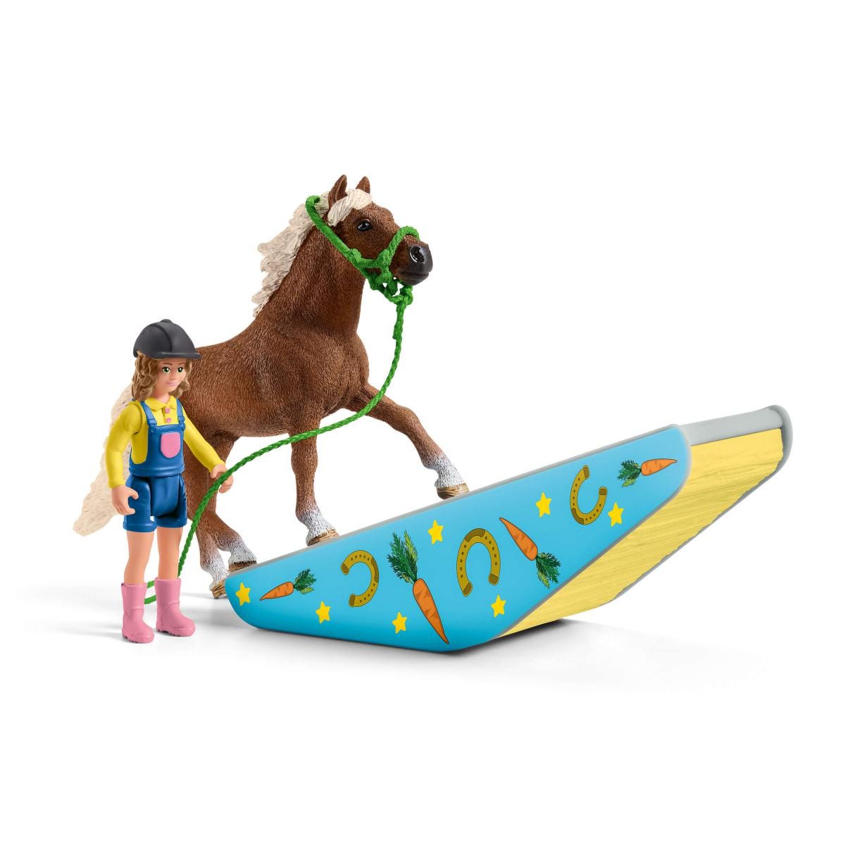 Schleich Horse Club Allenamento agility pony set 42481