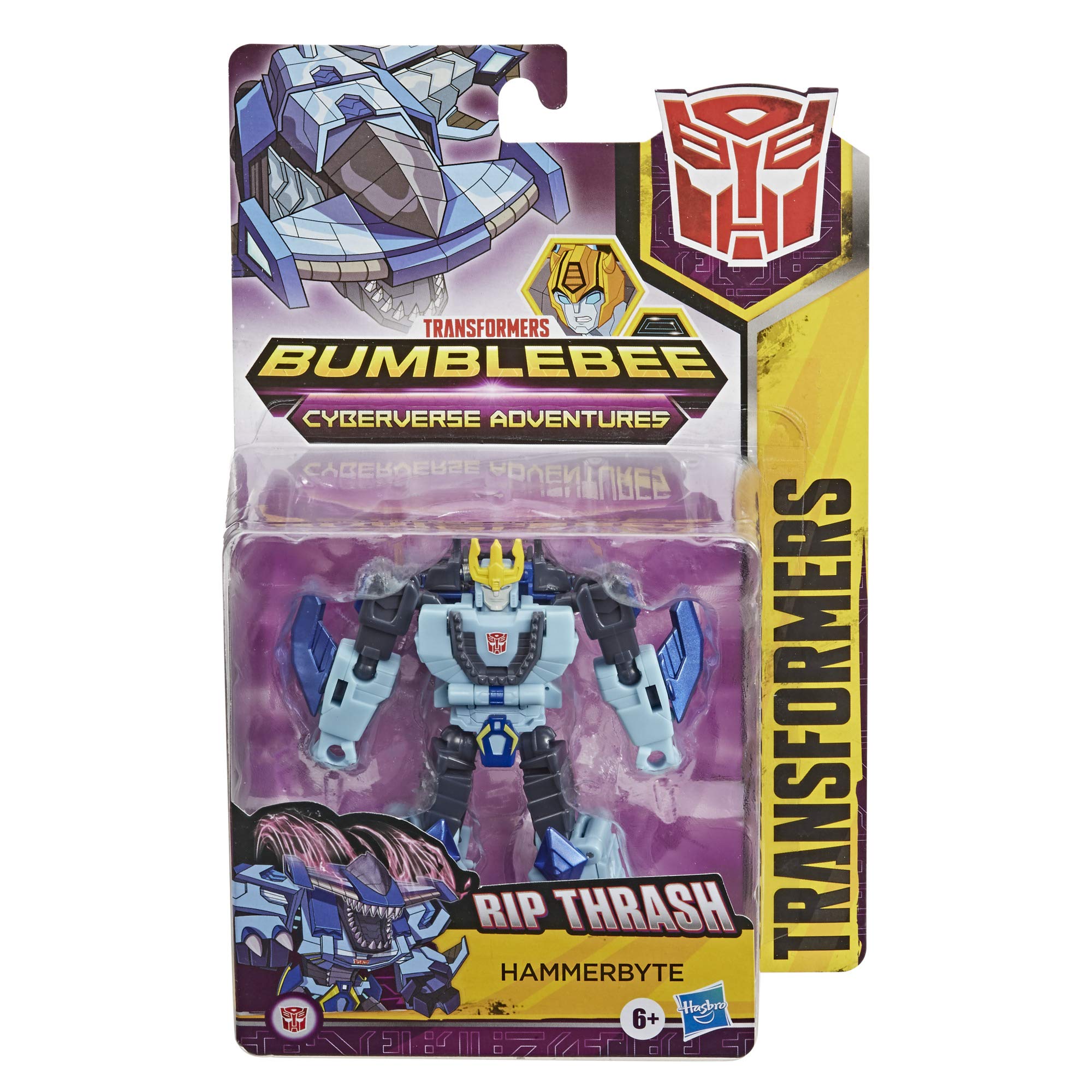 Transformers Cyberverse Hammerbyte action figure 13,7 cm squalo