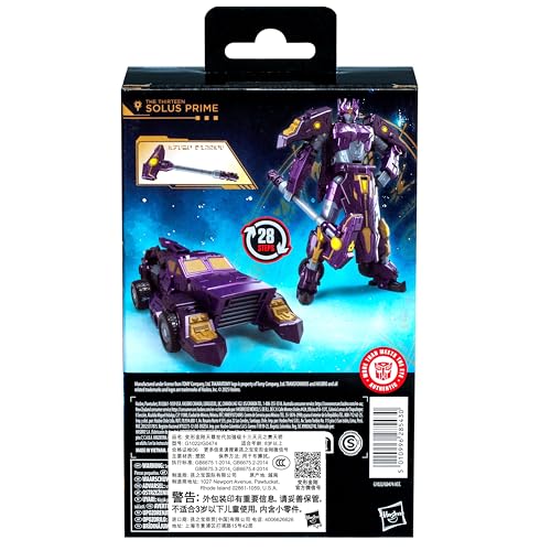 Transformers Age of Primes Solus Prime Deluxe action figure 14 cm