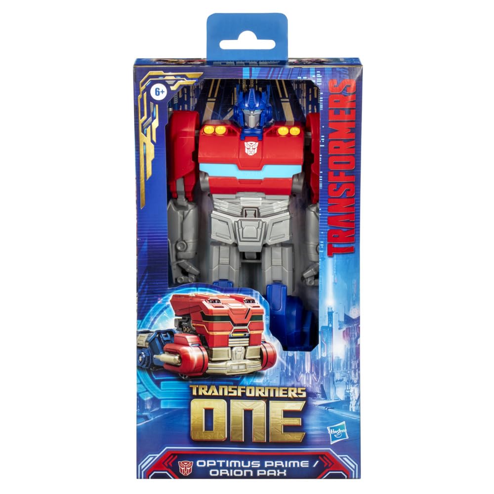 Transformers One Optimus Prime action figure 28 cm camion